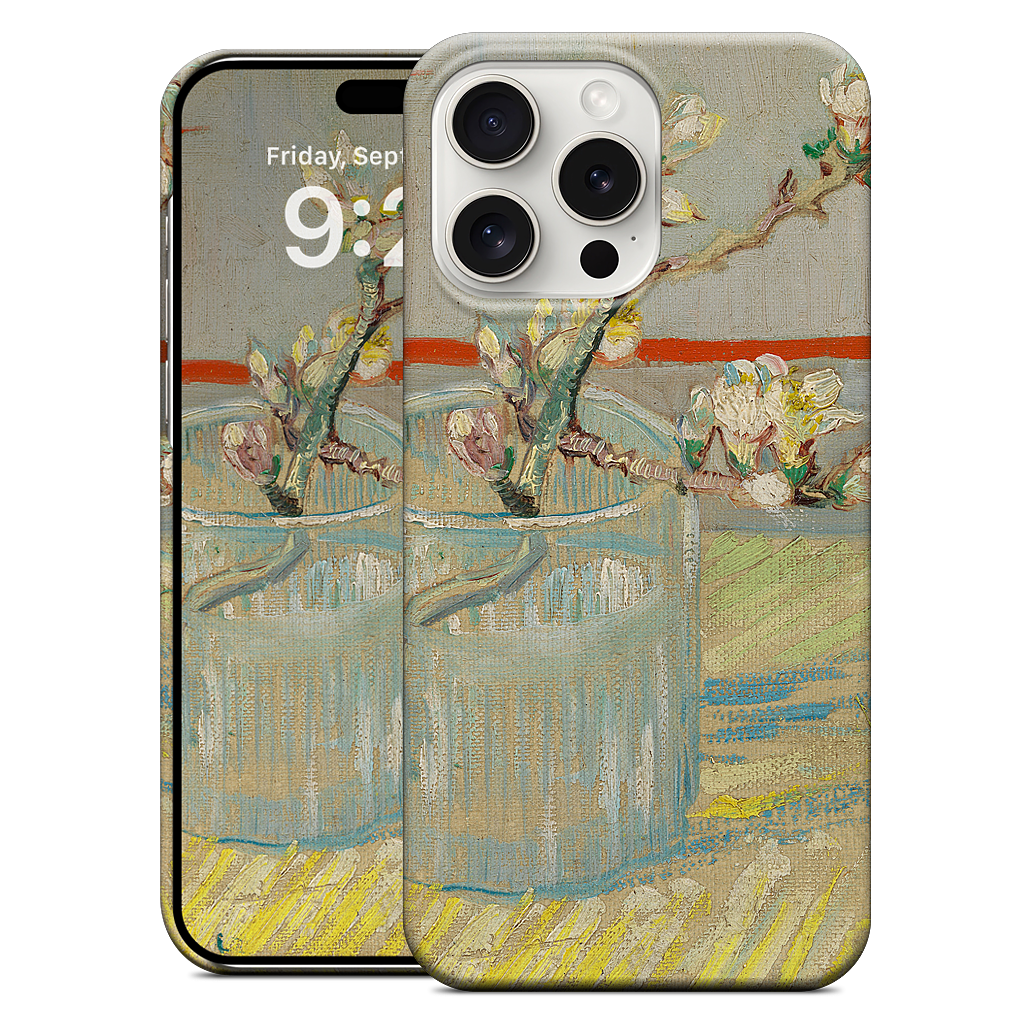 Spring of Flowering Almond in a Glass iPhone Case