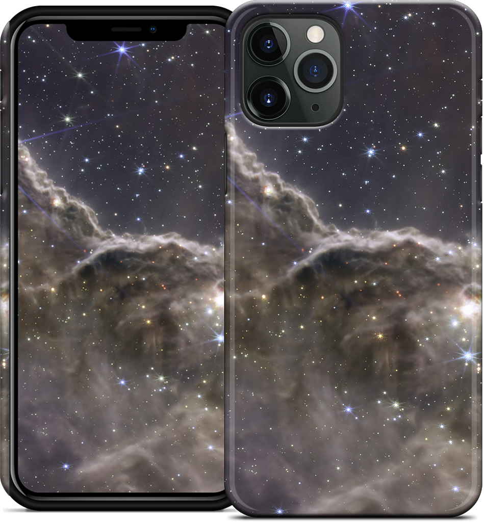 Cosmic Cliffs of Carina (MIRI and NIRCam Image) iPhone Case