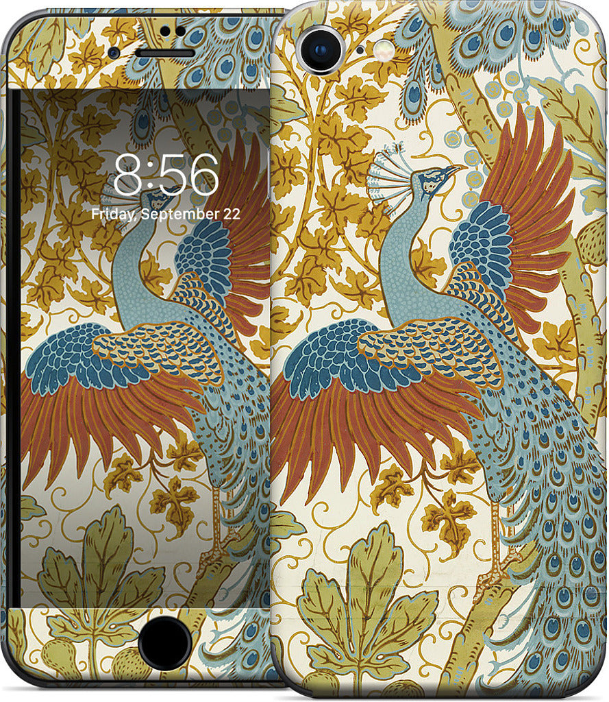 Fig and Peacock iPhone Skin