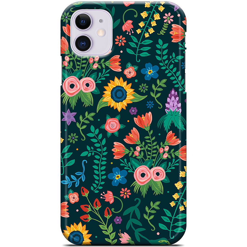 Floral Heart iPhone Case