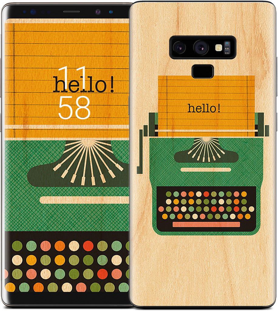 Typewriter Samsung Skin