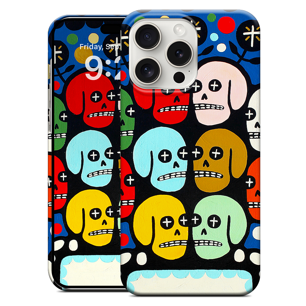 The Many Colors Of Death iPhone Case