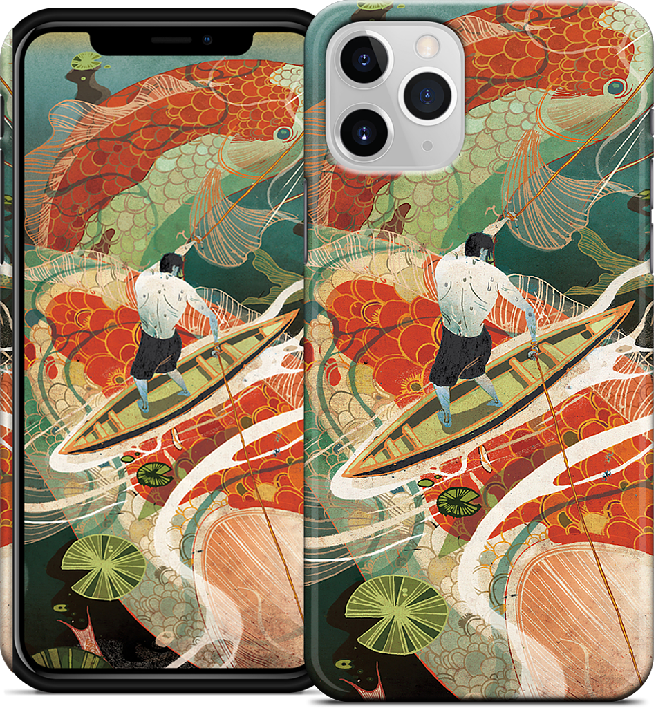 Koi Dance iPhone Case