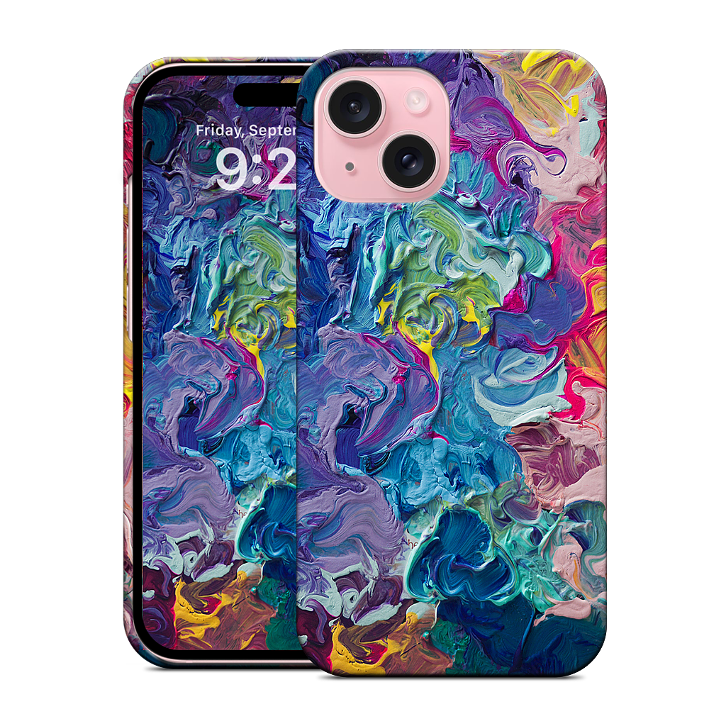 Rainbow Flow Abstract iPhone Case