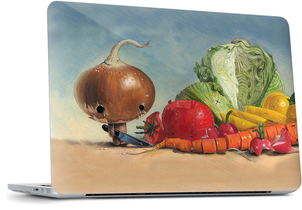 Slice and Dice MacBook Skin