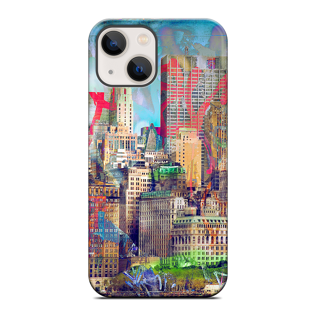 Graffiti Skyline iPhone Case