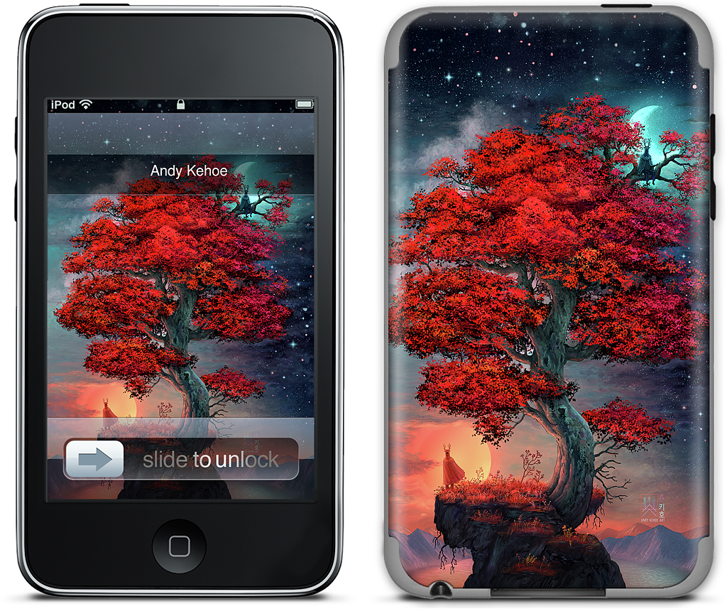 Light & Dark in Equal Parts iPod Skin