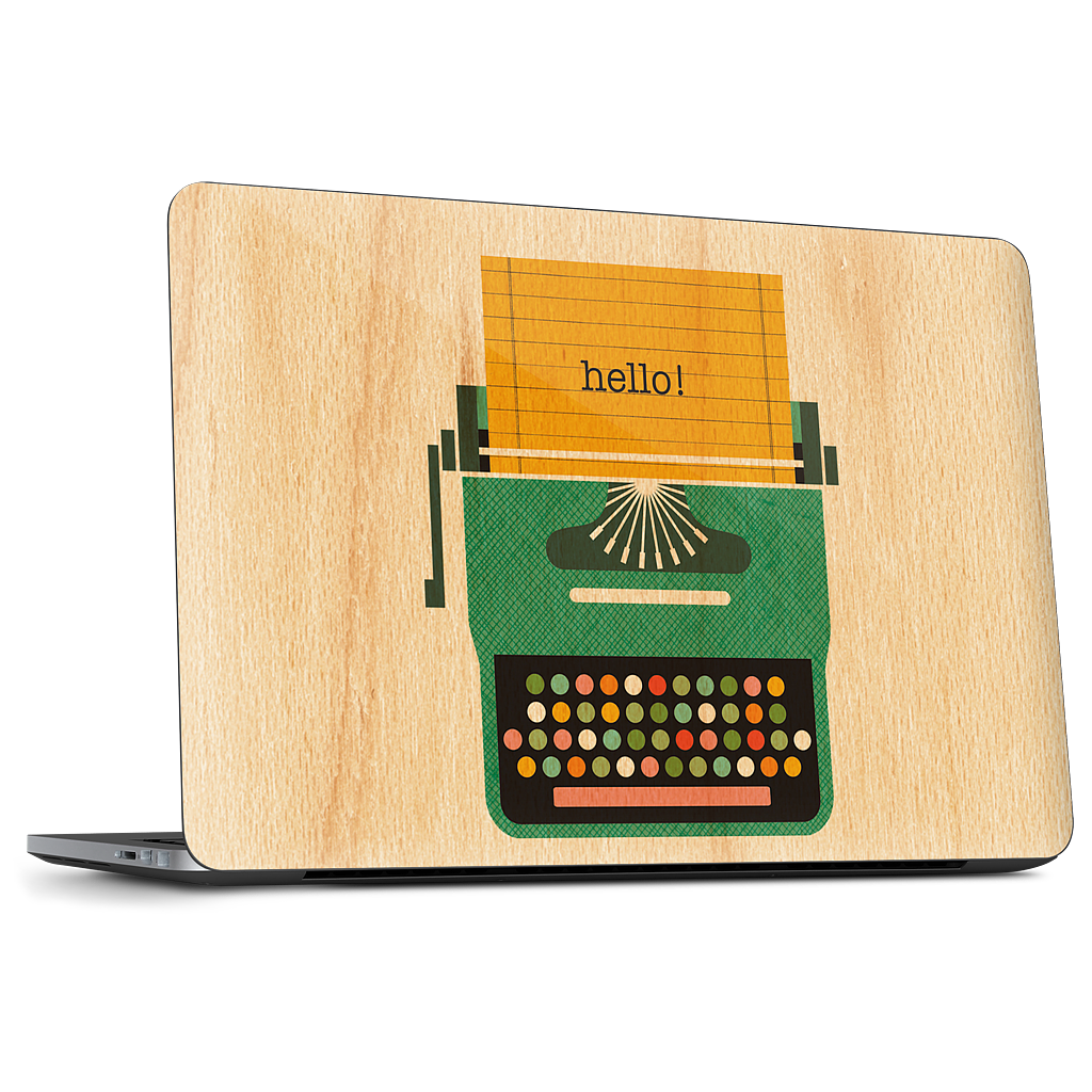 Typewriter Dell Laptop Skin