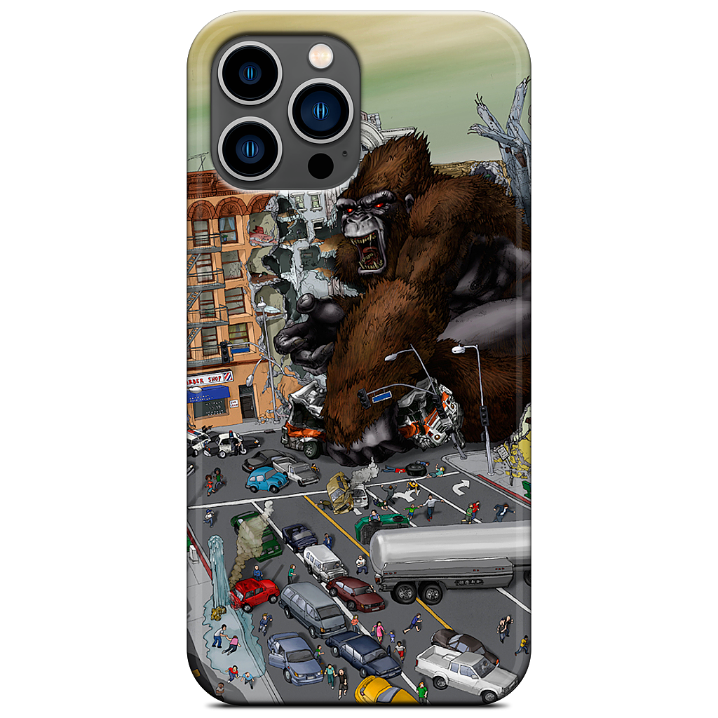 War Of The Monsters iPhone Case