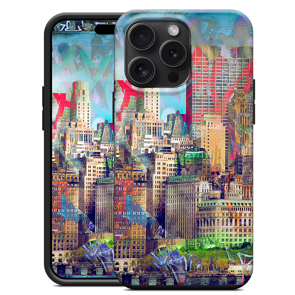 Graffiti Skyline iPhone Case