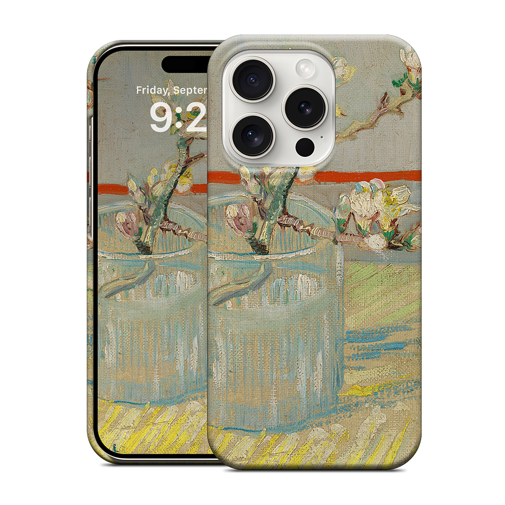 Spring of Flowering Almond in a Glass iPhone Case