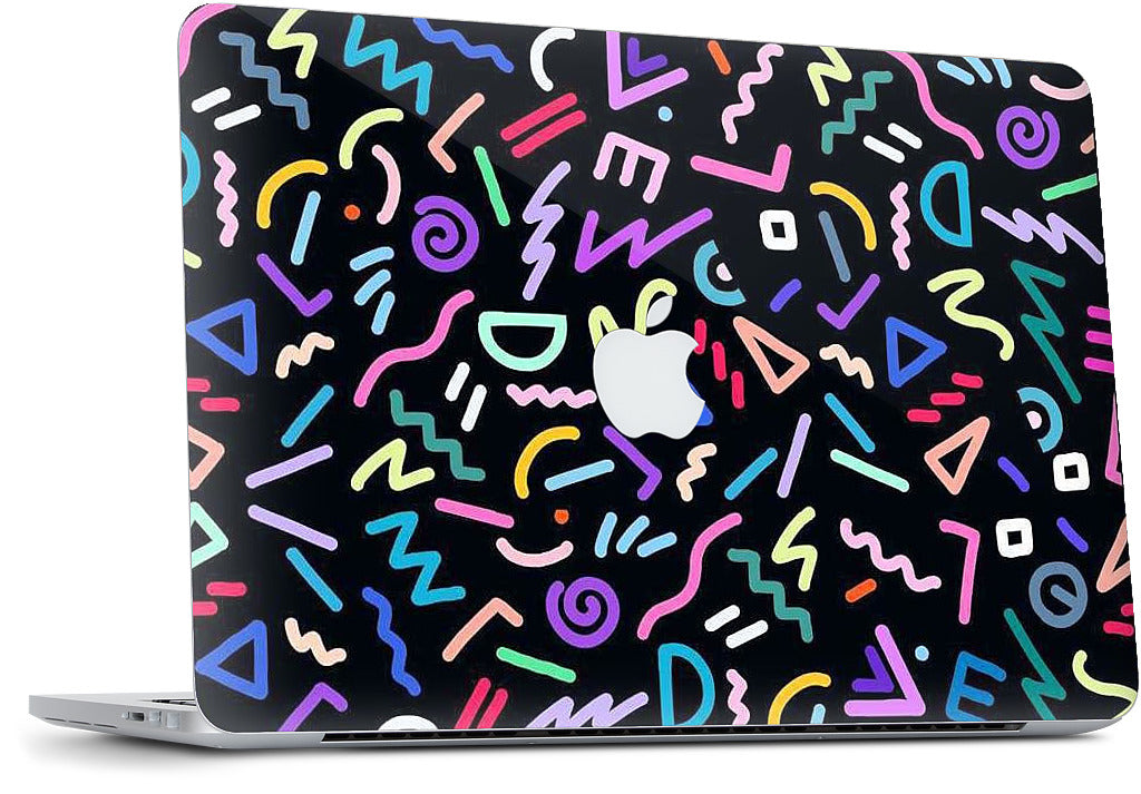 Neon MacBook Skin