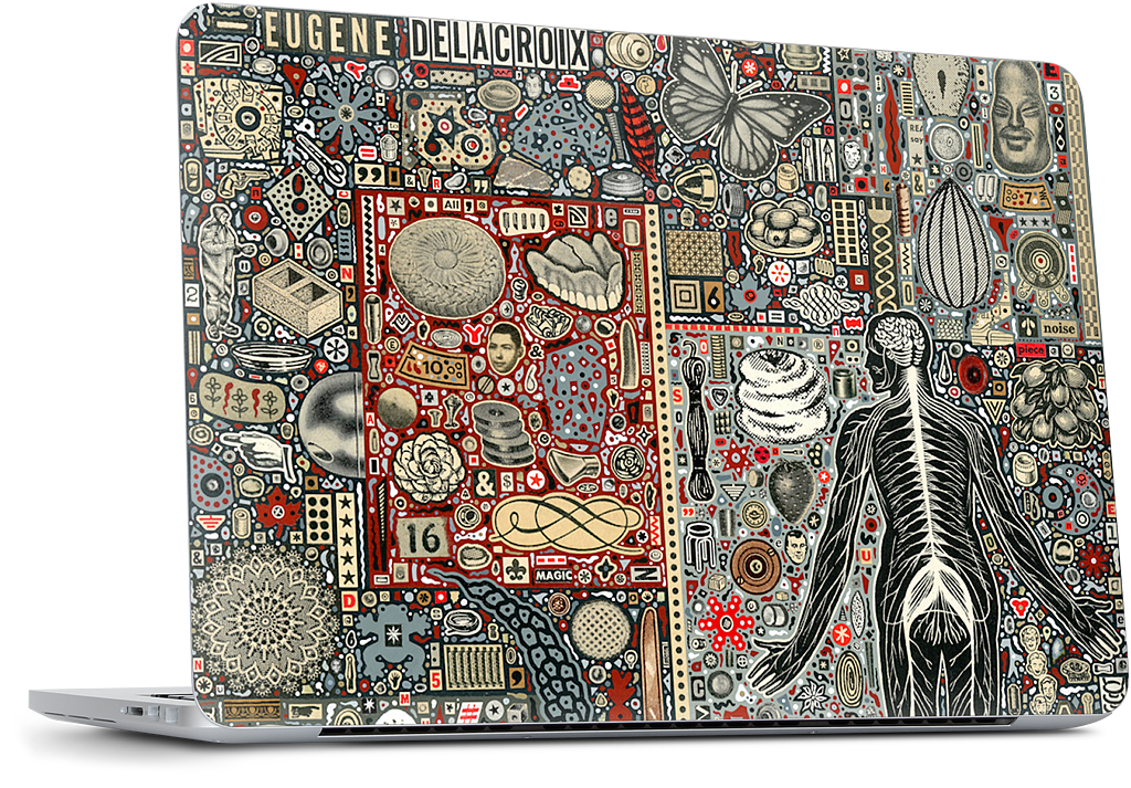 Everything and Nothing MacBook Skin