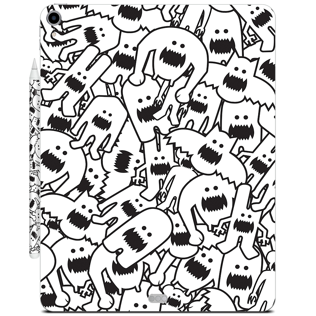 Monster Collage iPad Skin