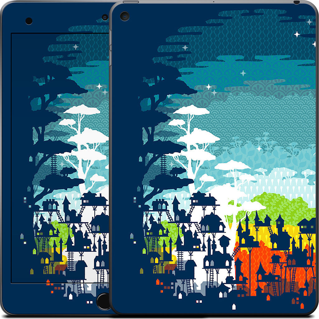 Rainforest City iPad Skin
