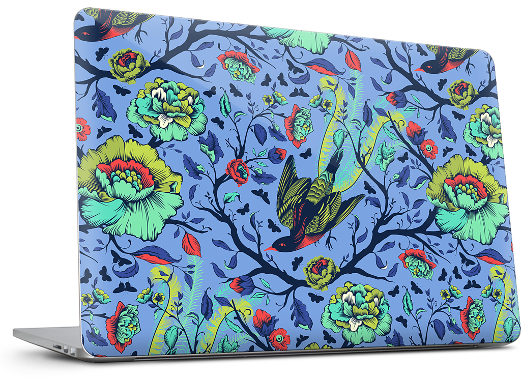 Tail Feathers Lupine MacBook Skin
