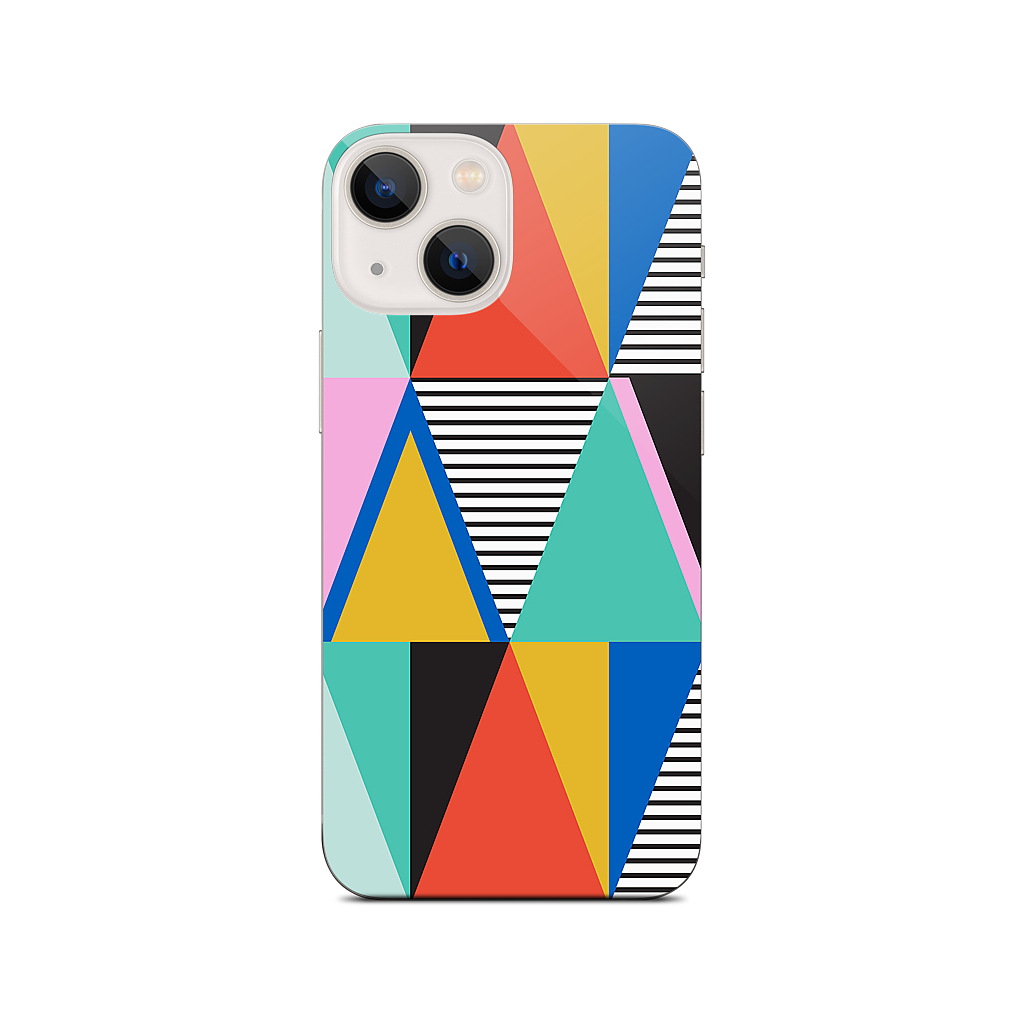 Graphic Triangles iPhone Skin