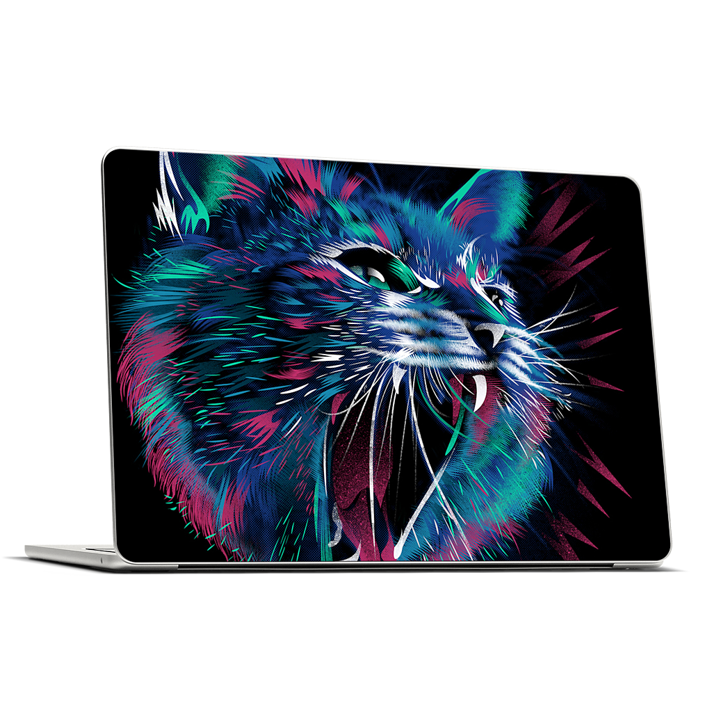 WILD CAT MacBook Skin