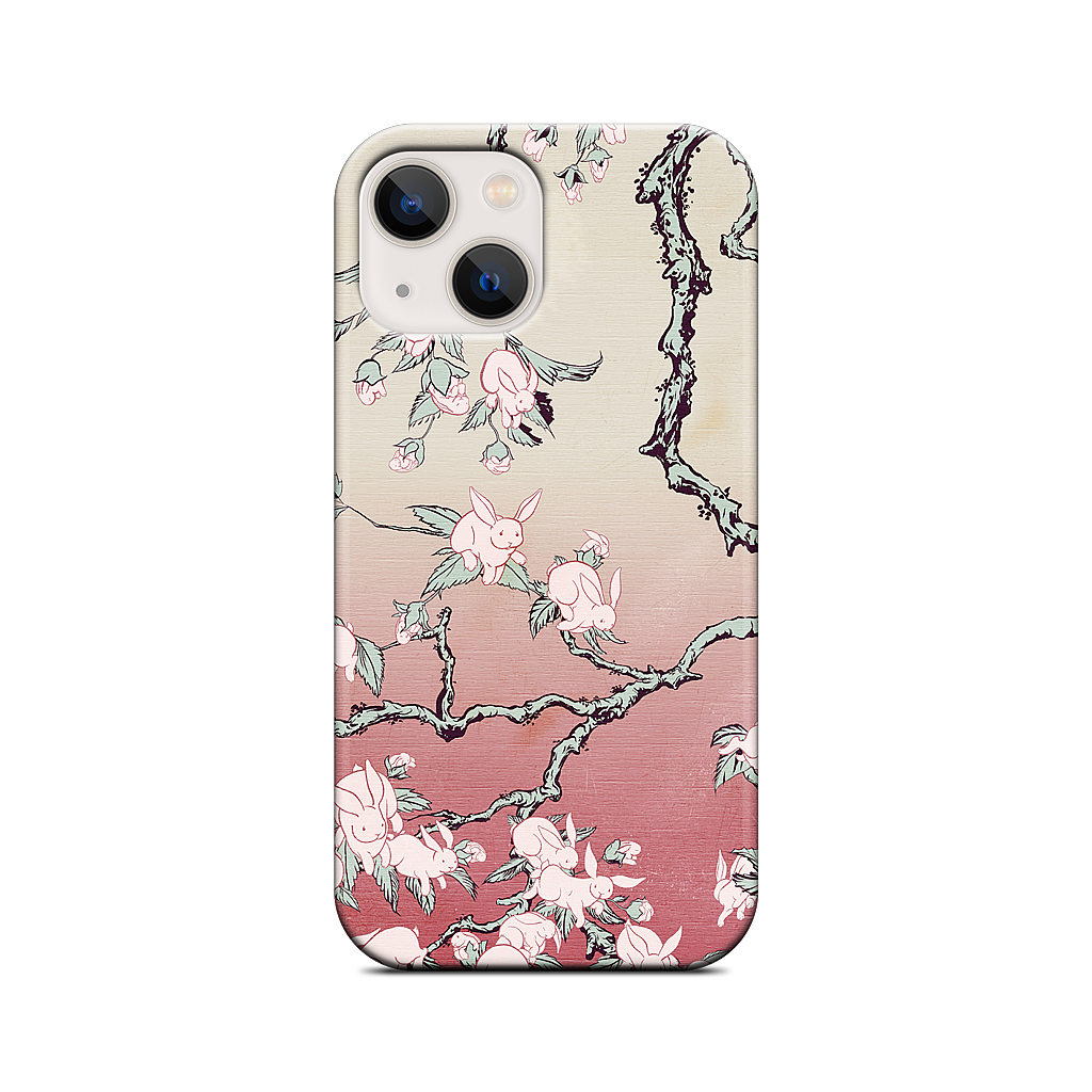 Bunny Blossom iPhone Case