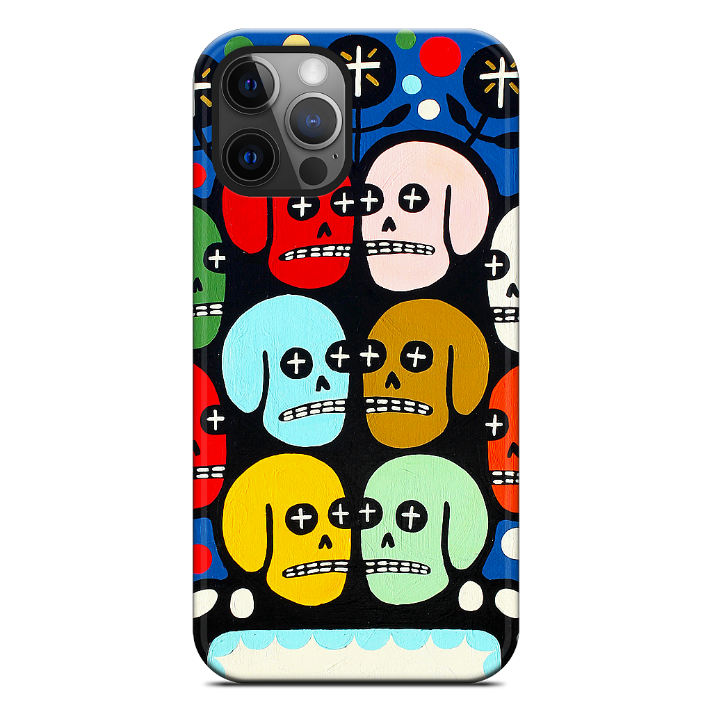 The Many Colors Of Death iPhone Case