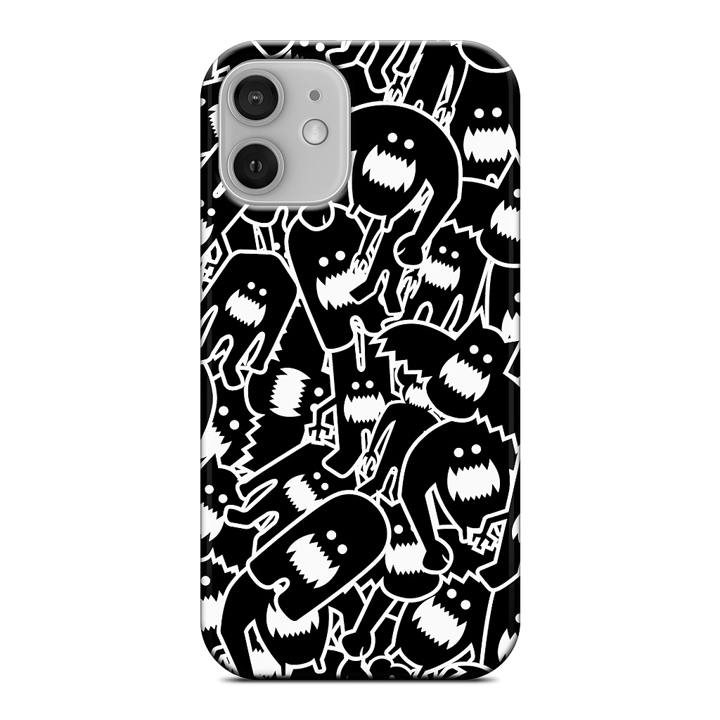 Monster Collage 2 iPhone Case