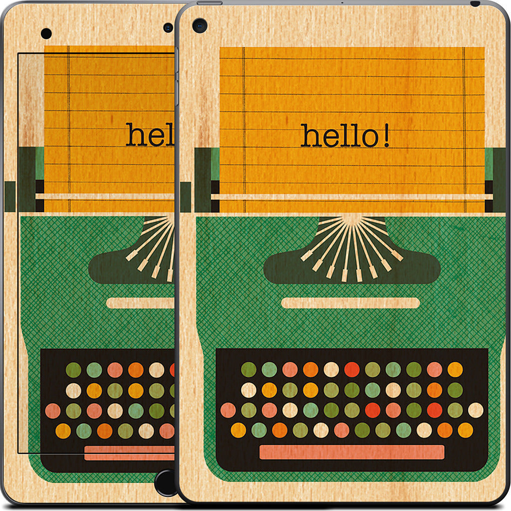 Typewriter iPad Skin