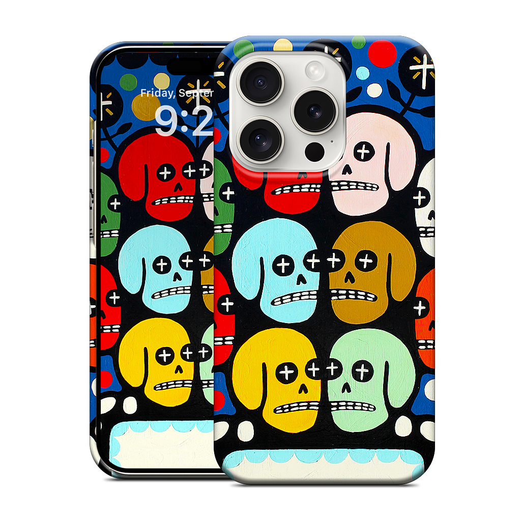 The Many Colors Of Death iPhone Case