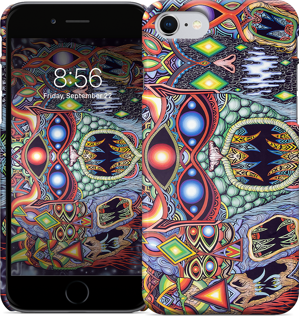 The Gods Beyond The Dark iPhone Case