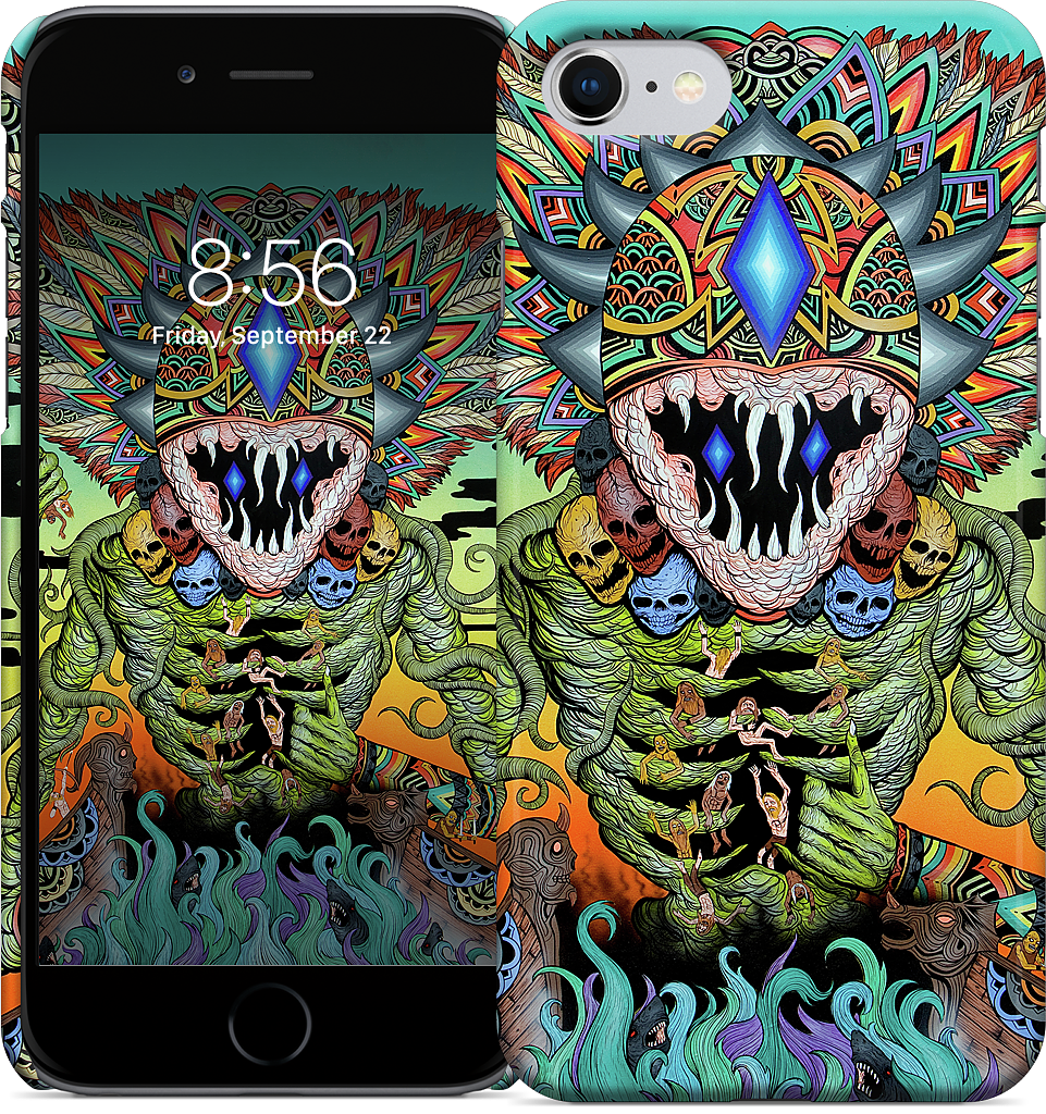A Gleaming Destroyer iPhone Case