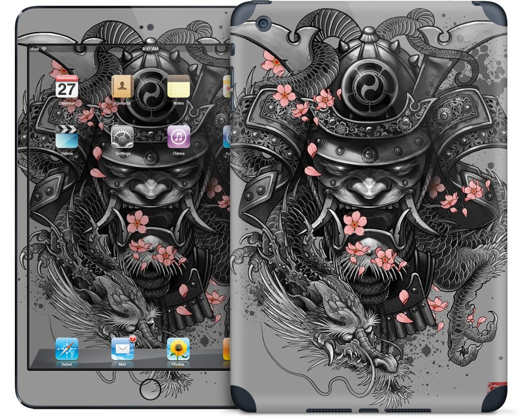 Samurai Dragon iPad Skin