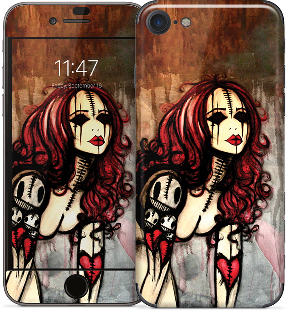 Devil Woman iPhone Skin