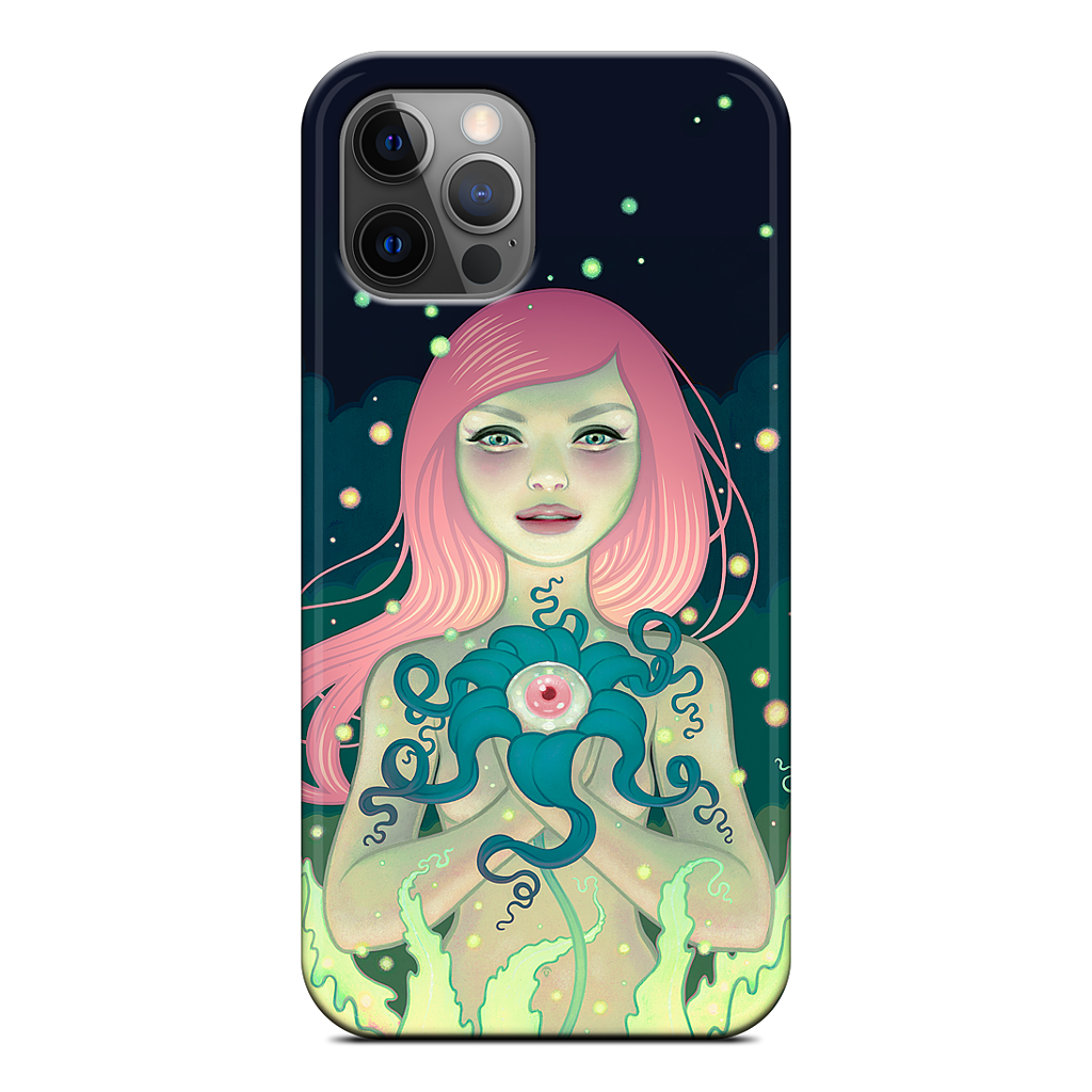 Midnight Bloom iPhone Case