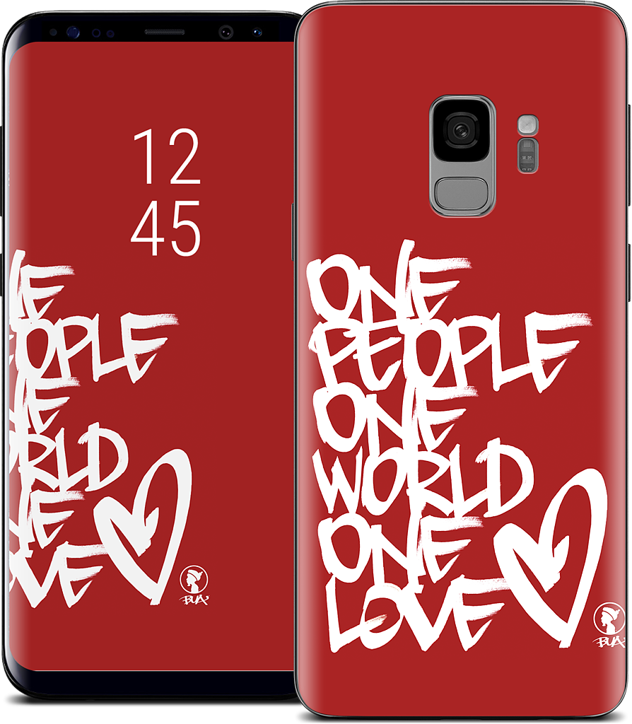 One People, One World, One Love Samsung Skin