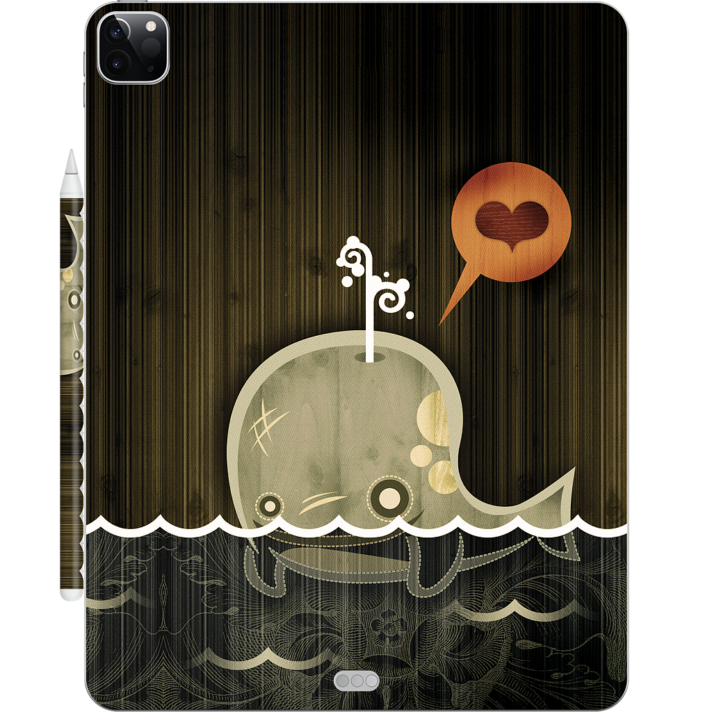 The Enamored Whale iPad Skin