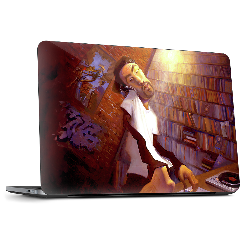 The DJ Dell Laptop Skin