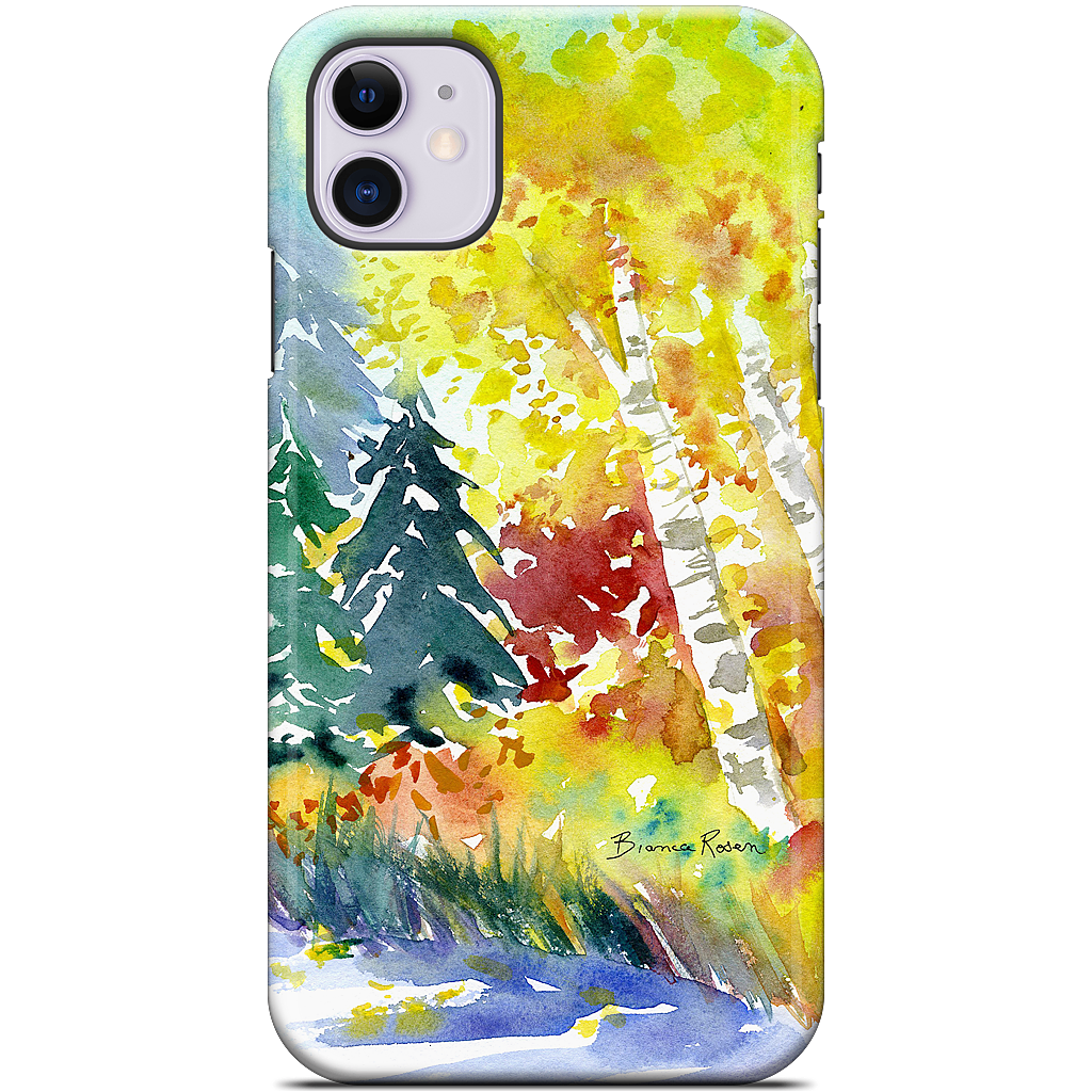 Fall Trees iPhone Case