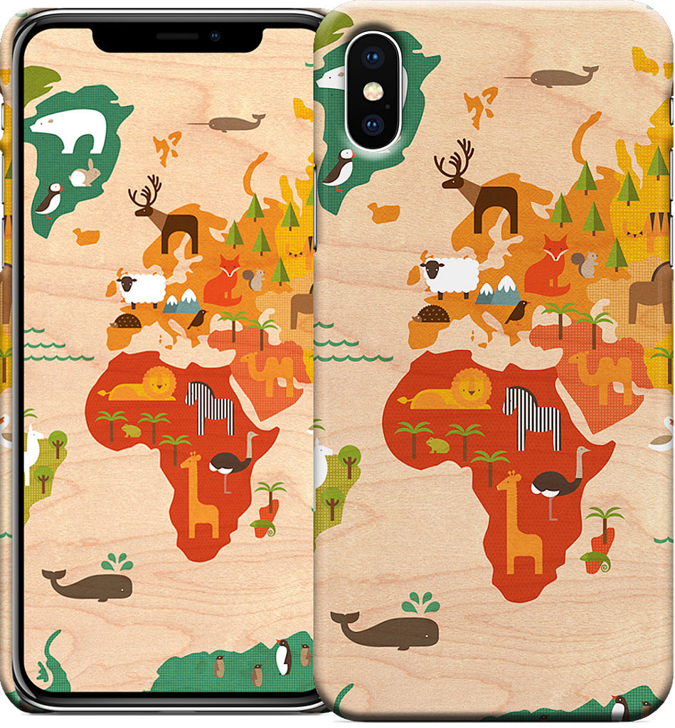 My World iPhone Case