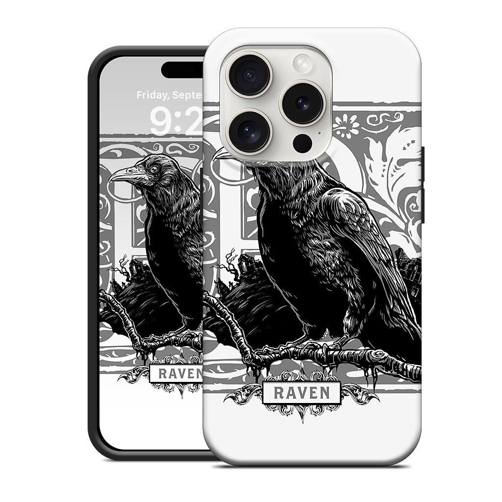R Is For Raven iPhone Case