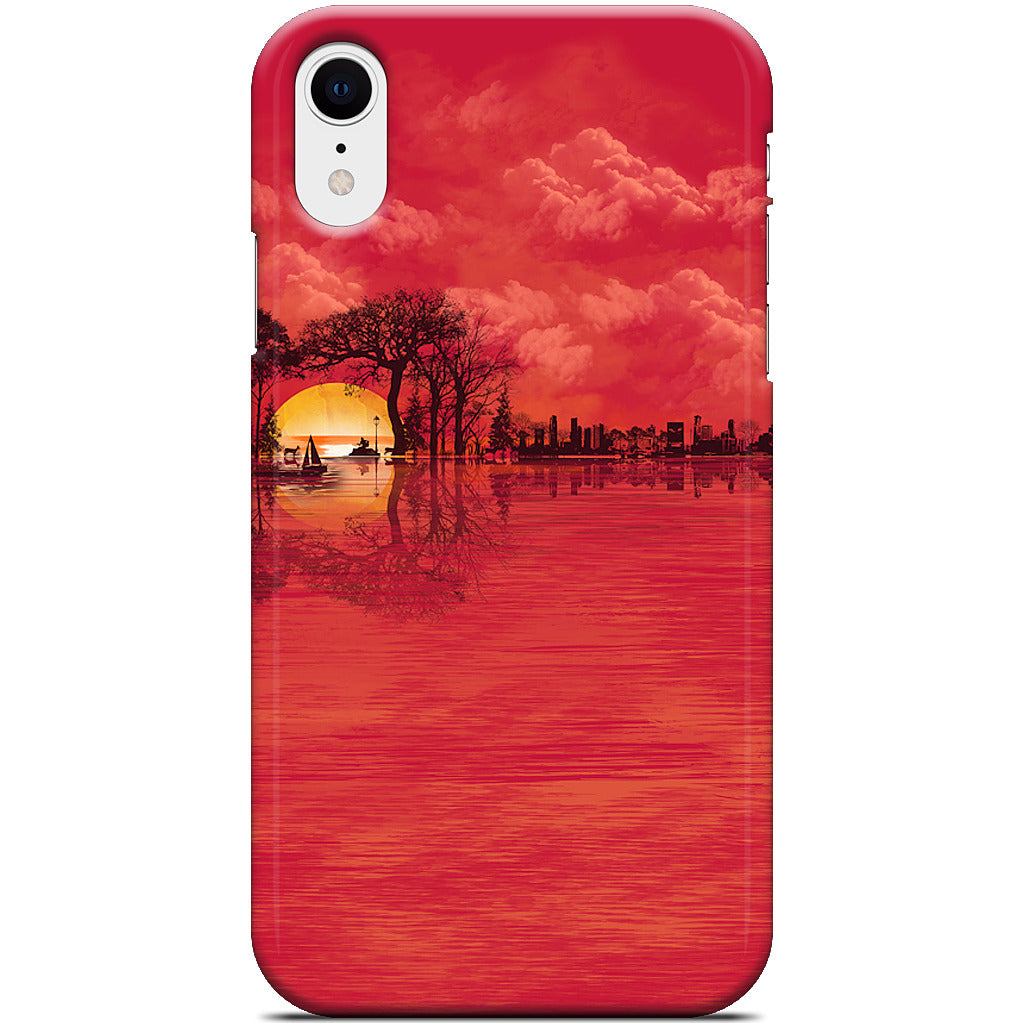 Musical Sunset iPhone Case