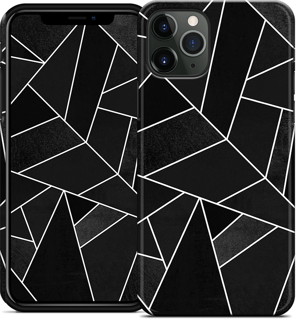 Black Stone iPhone Case