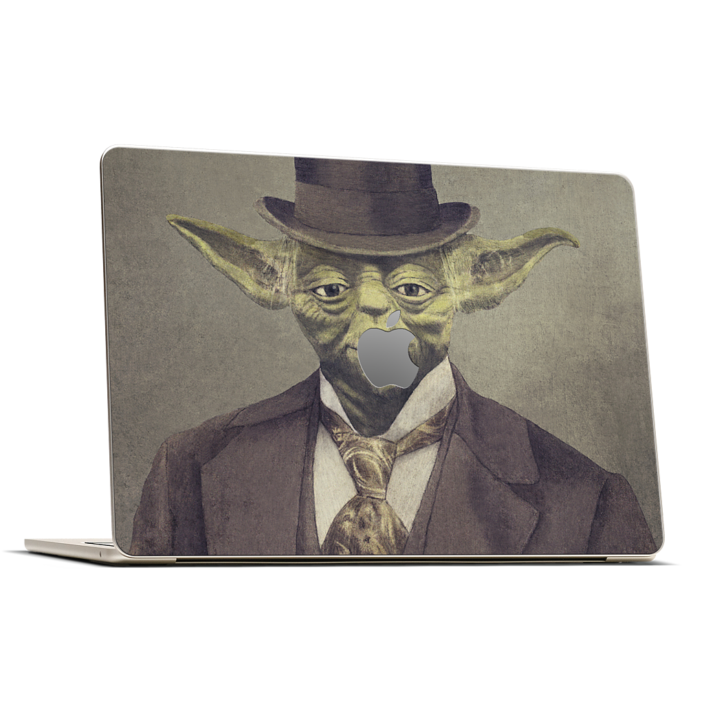 Sir Yodington MacBook Skin