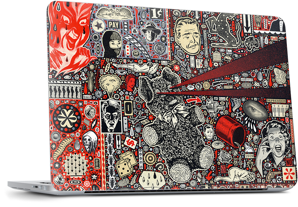 Bust MacBook Skin