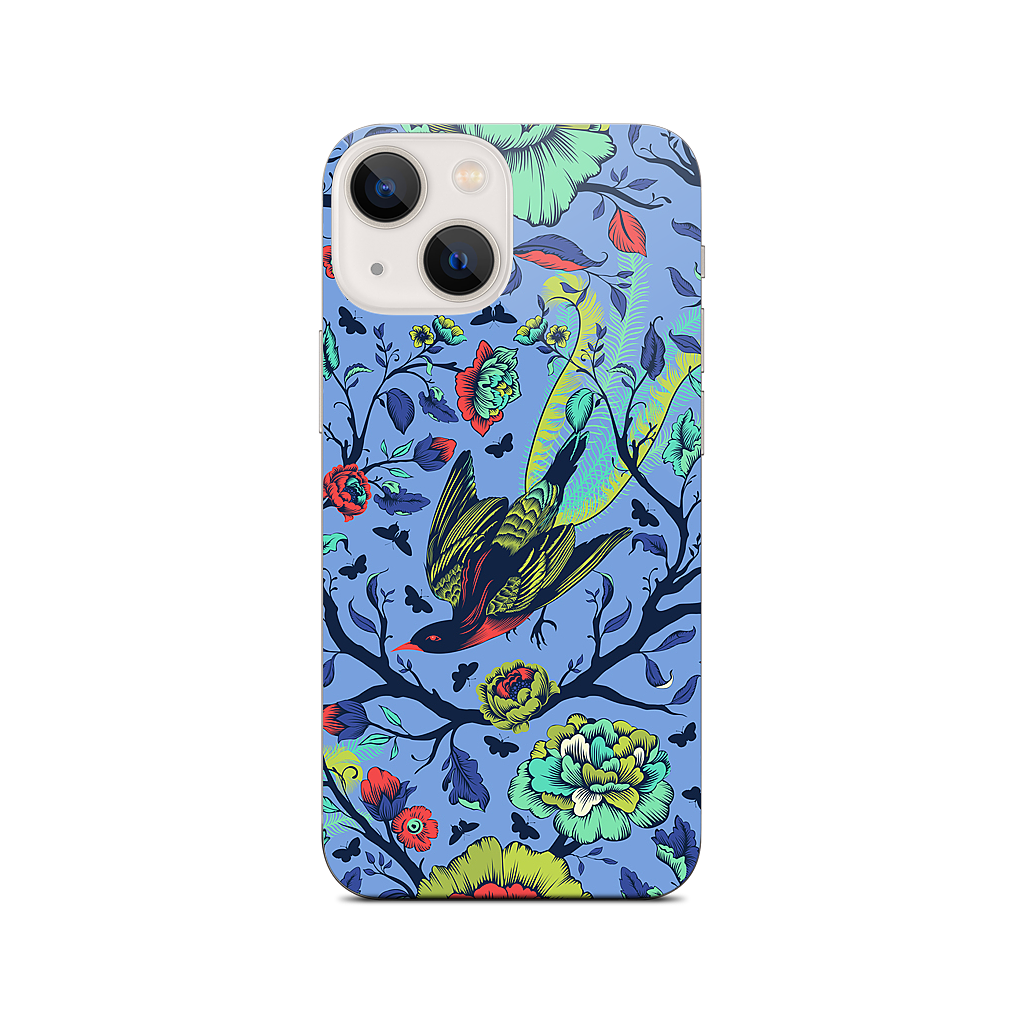 Tail Feathers Lupine iPhone Skin