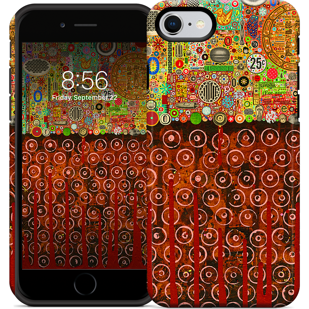 Percolations iPhone Case