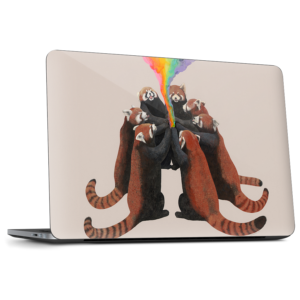 Red Pandas Dell Laptop Skin
