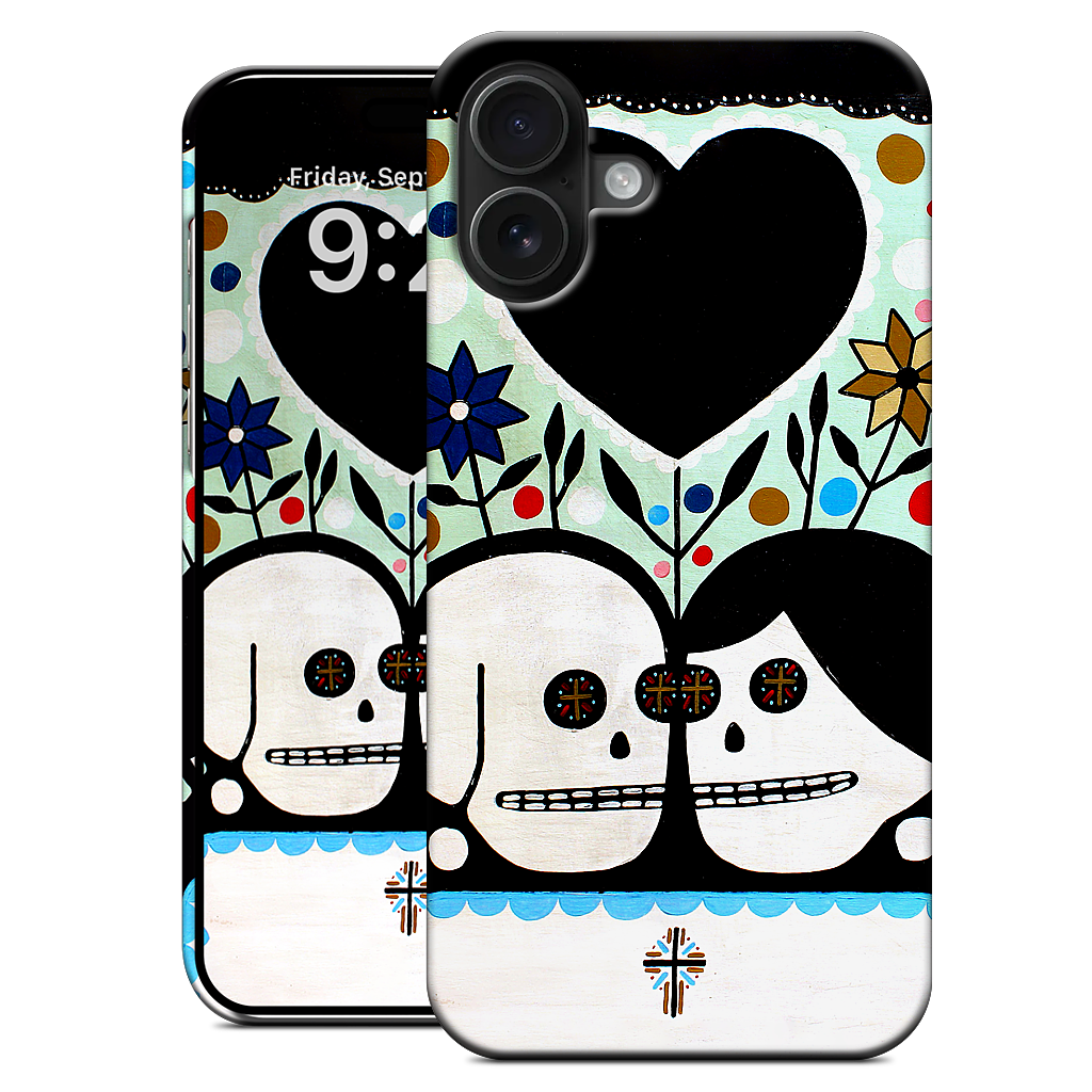 In The Garden With My Love iPhone Case