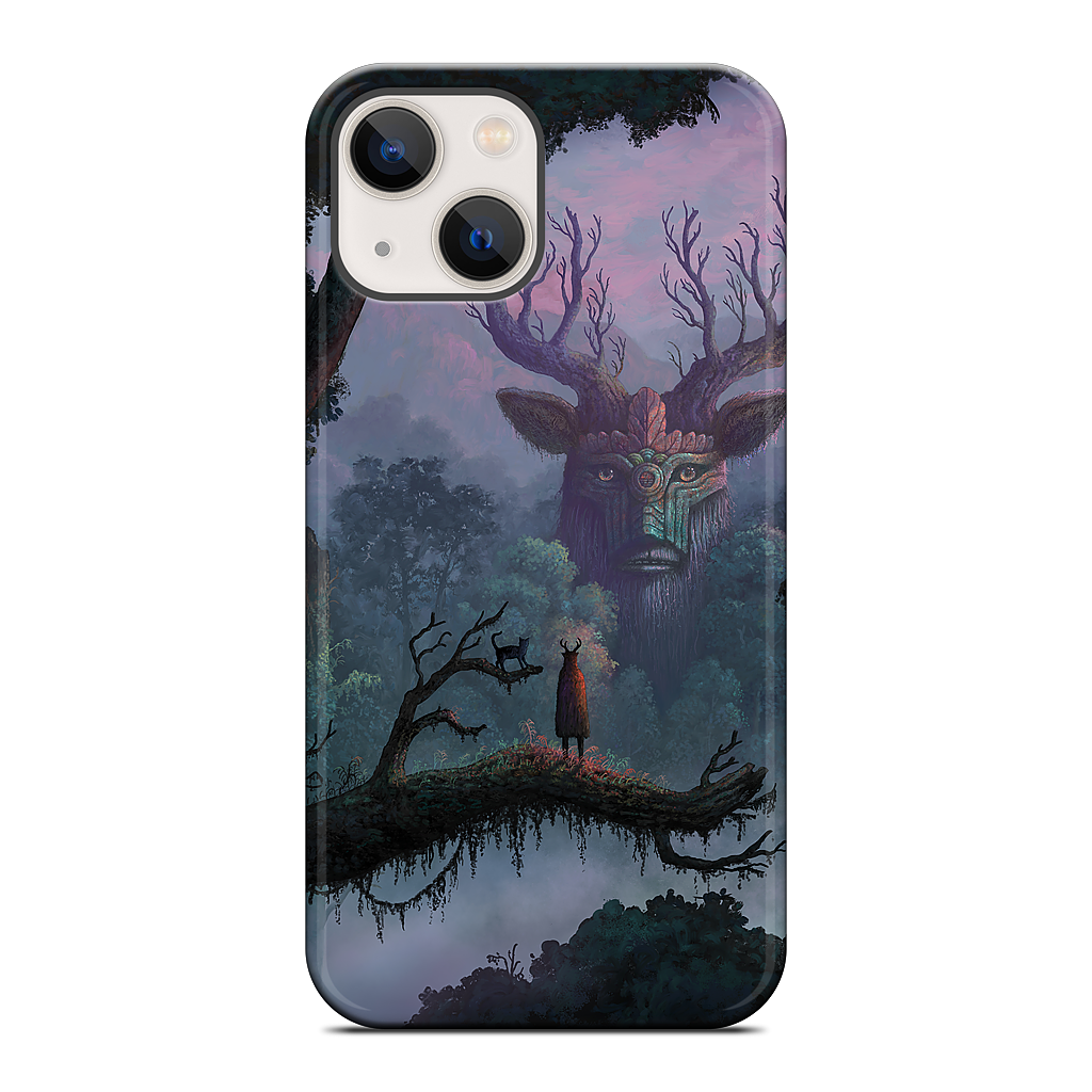 Face of the Ancient iPhone Case