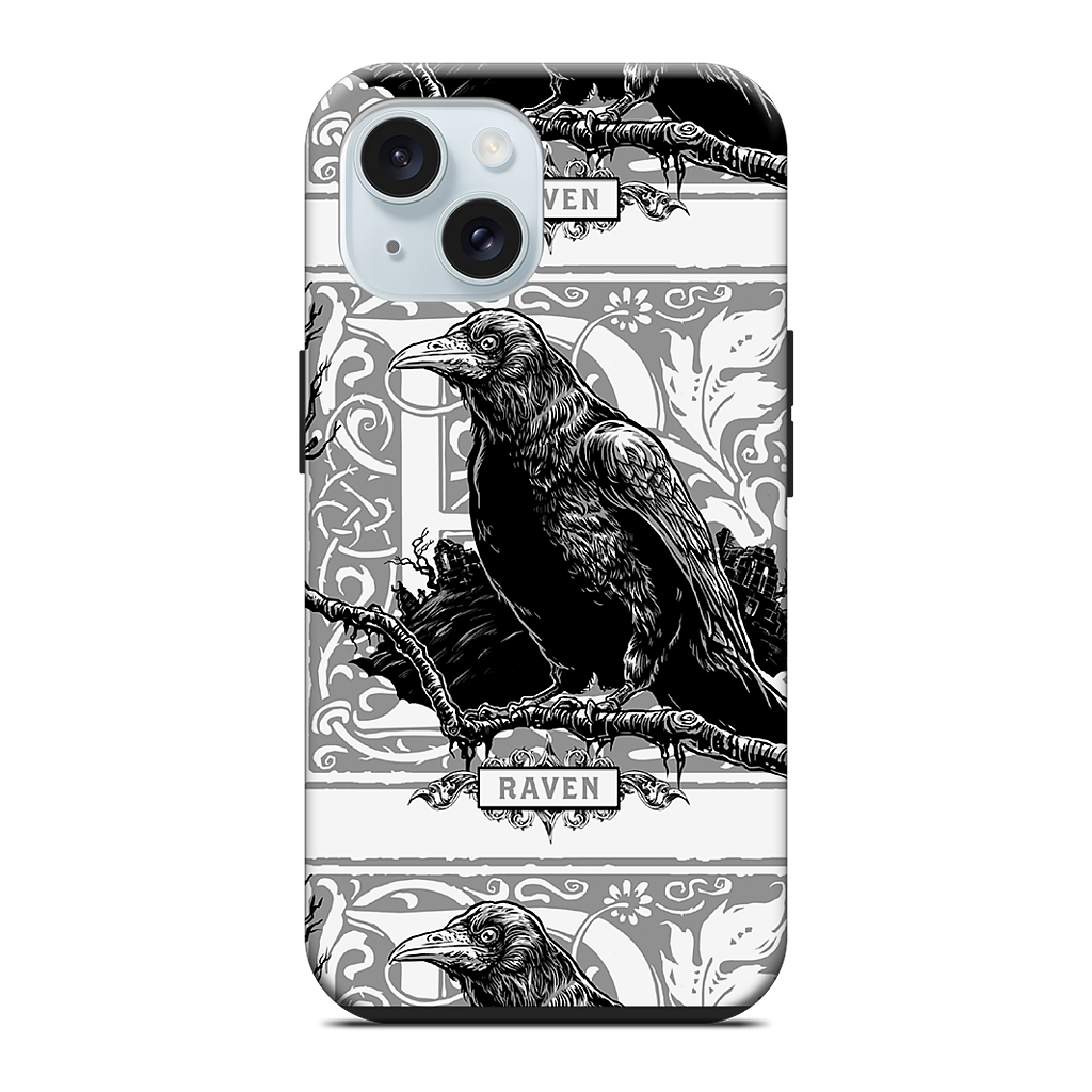 R Is For Raven iPhone Case