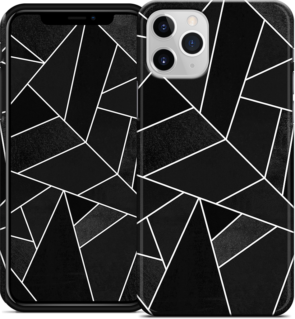 Black Stone iPhone Case