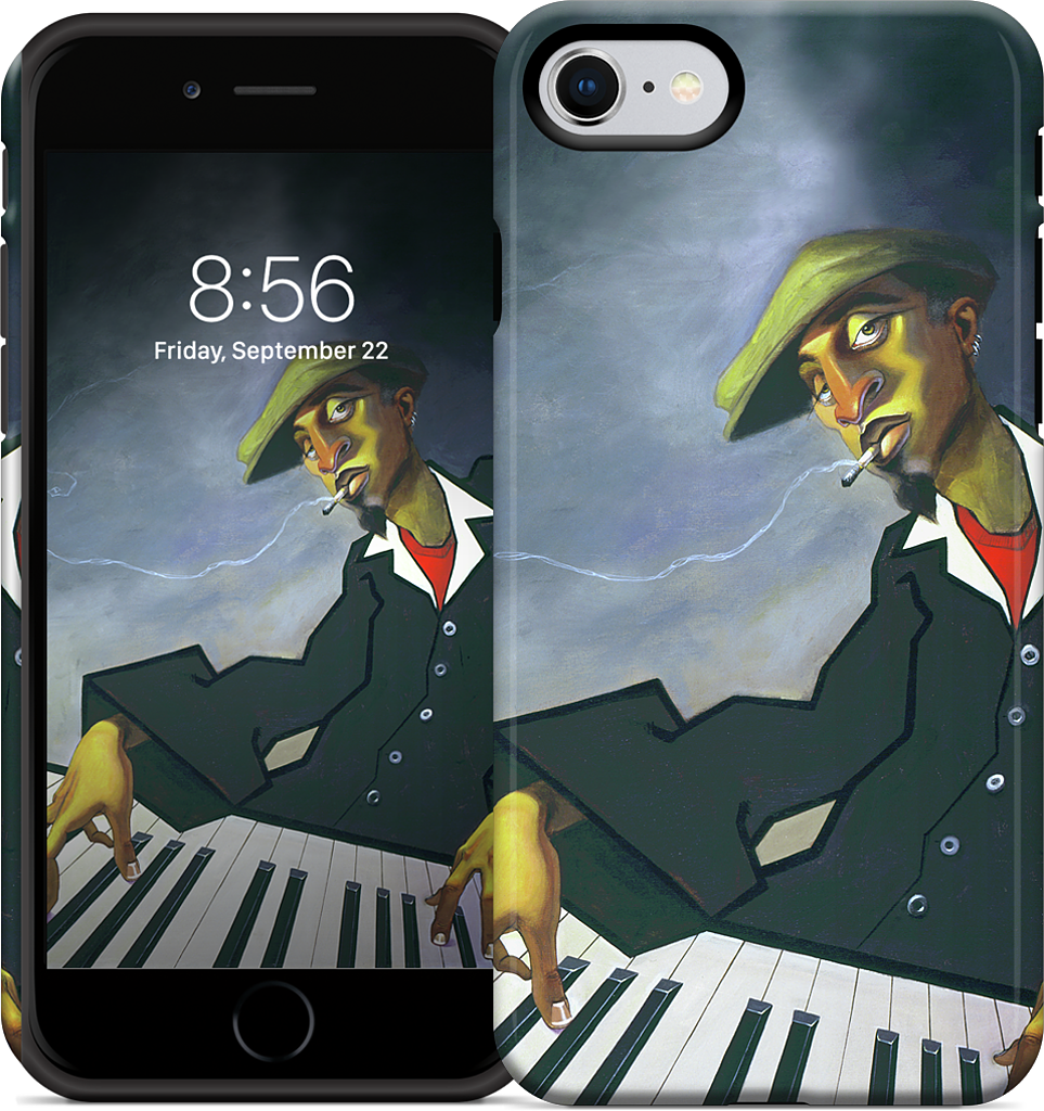 Piano Man II iPhone Case